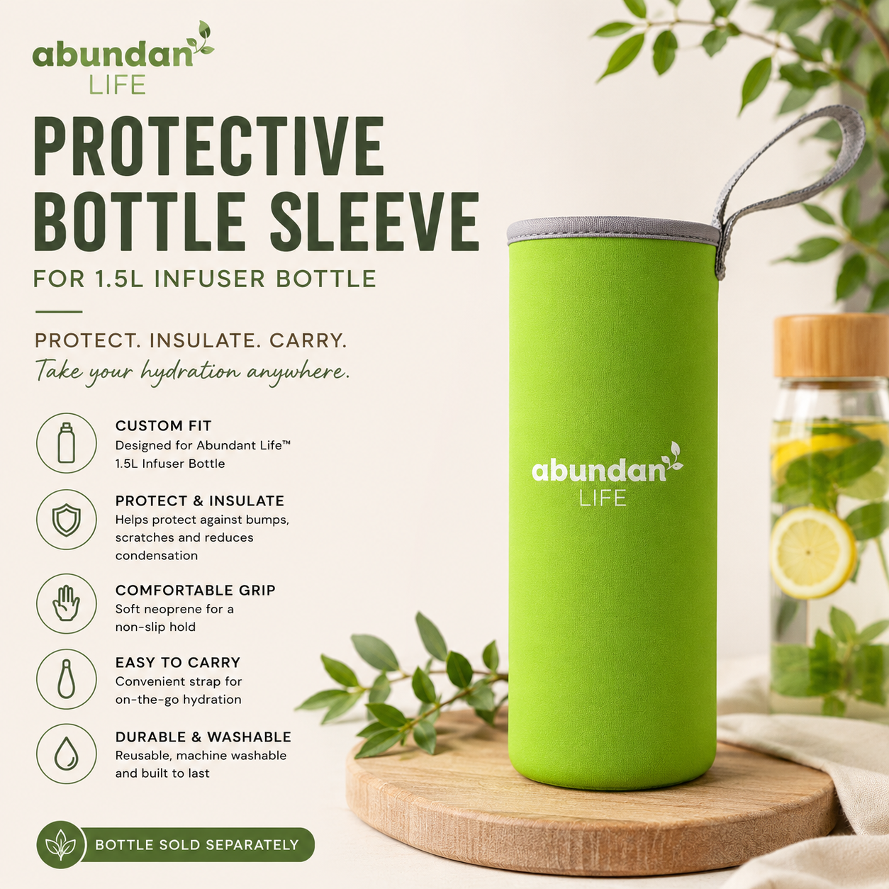 Abundant Life™ Protective Bottle Sleeve