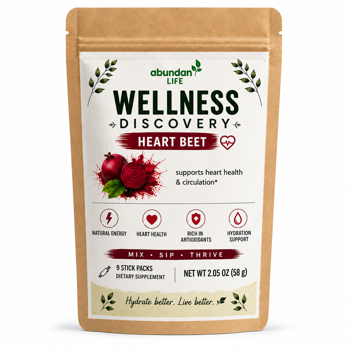 Heart Beet – Heart + Circulation Blend