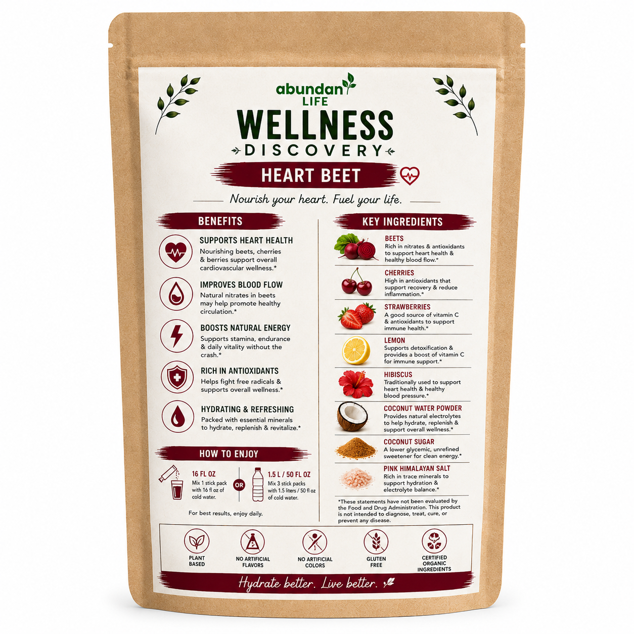 Heart Beet – Heart + Circulation Blend