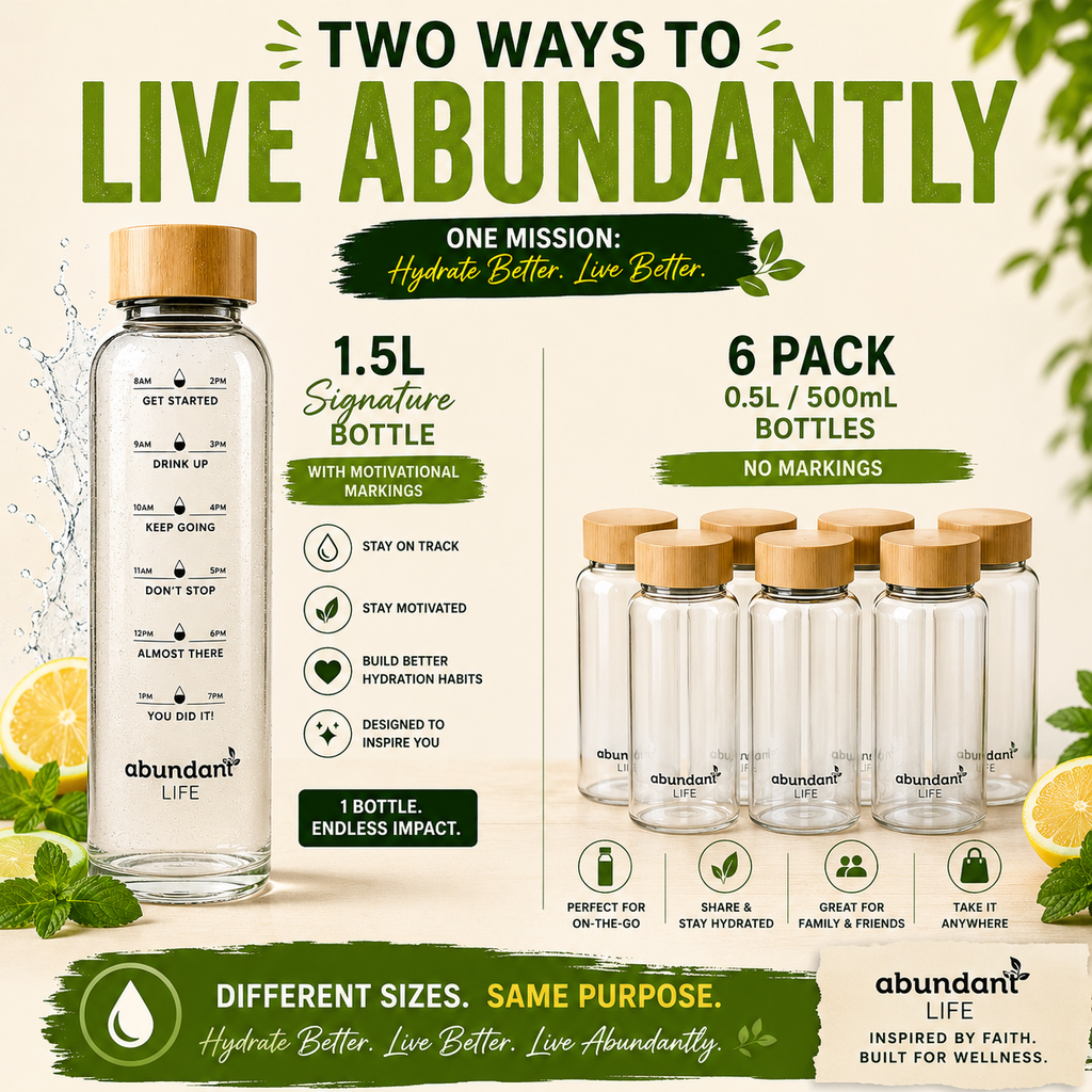 1.5L Glass BPA-Free Infuser Water Bottle with Strainer